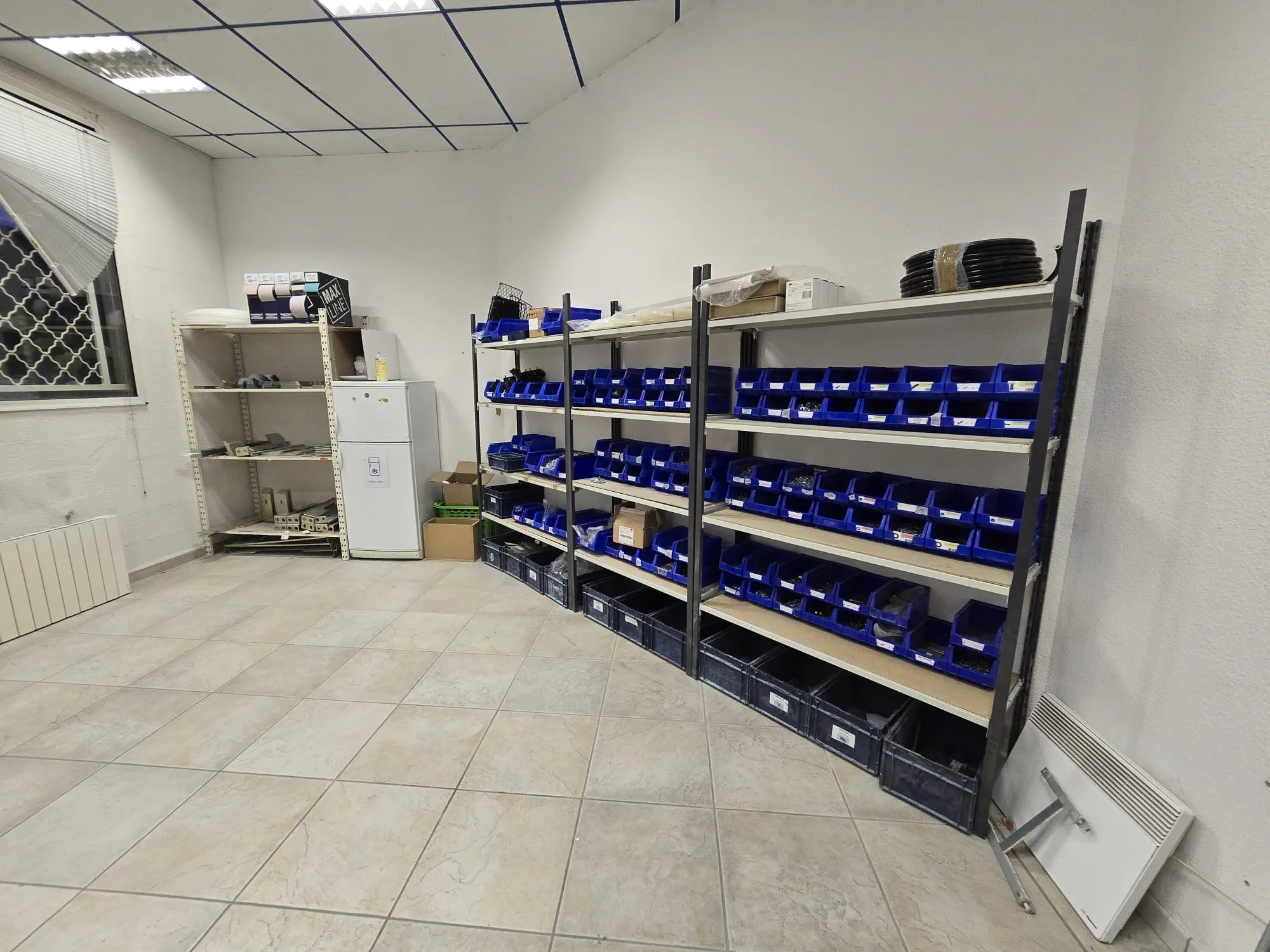 Nouveau magasin en cours d'installation